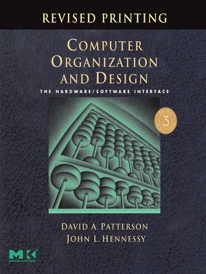 cover image of Computer Organization and Design, Revised Printing